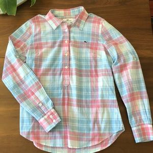 Vineyard Vines 1/2 Button Up Shirt